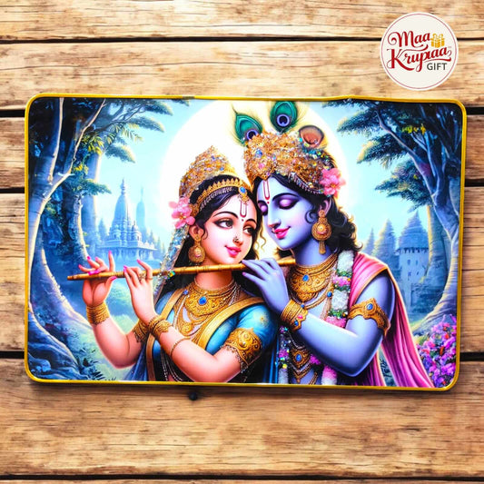 RADHA KRISHNA FLUTE LOVE PRIMUME HOME DECOR WALL FRAME 811