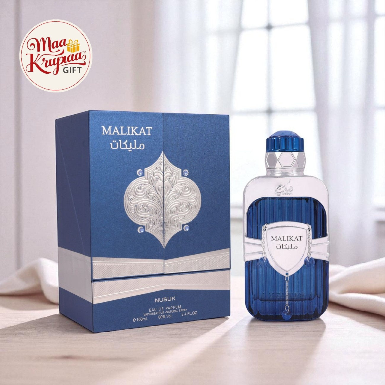 NUSUK MALIKAT EAU DE PARFUM FOR WOMEN, 100 ML W34