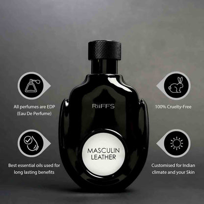 MASCULINE LEATHER ( 100ML ) Perfume By RiiFFS