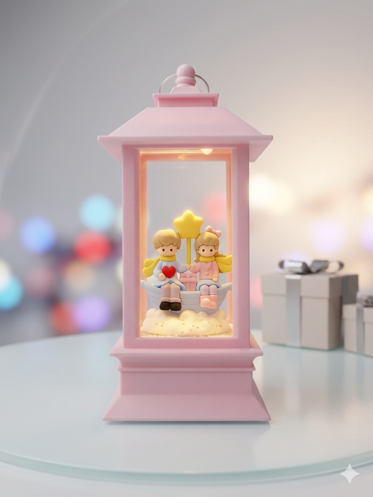 Glitter Glow Lantern Love Showpiece ( LS4 )