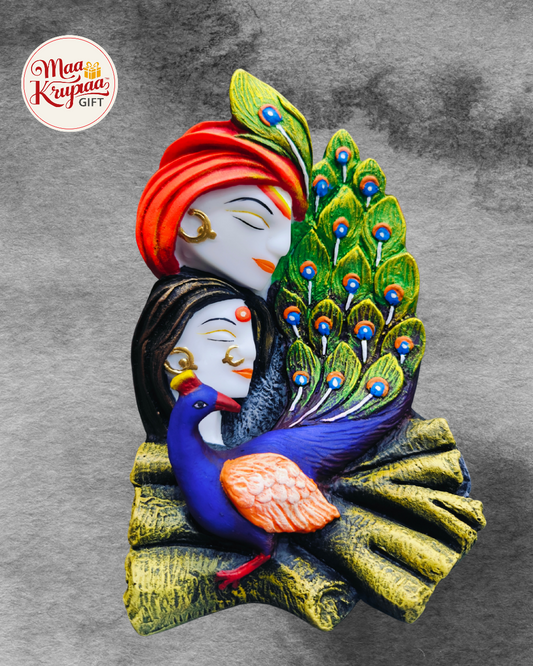 Radha Krishna ji unique 3D showpiece Mk607