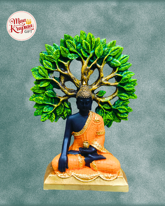Buddha Showpiece with Tree Mk103