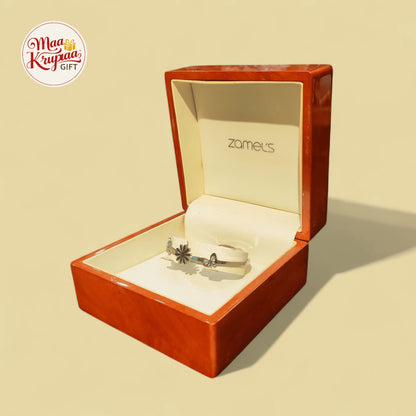 ZAMEL'S GOLDEN LOVE BANGLE BRACELET 1252 J4