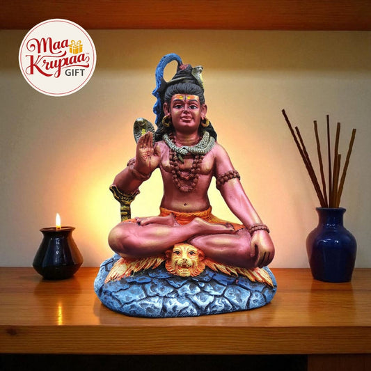 LORD SHIVA MEDITATION IDOL W179