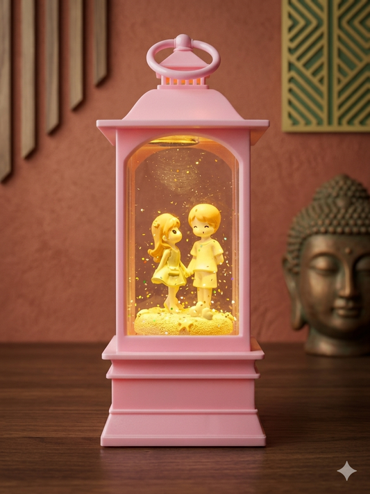 Glitter Lantern Love Showpiece Big Size ( LS8 )