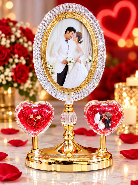 PRIMIUM LIGHT FRAME WITH SHOWPIECE AND COULLE RING MK451