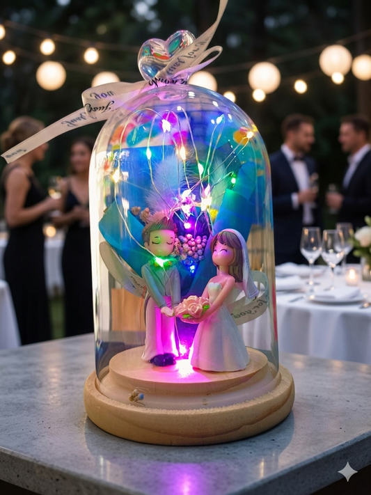 Whimsical Love Blossom Dome Showpiece ( LS27 )