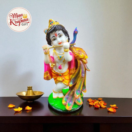 MULTICOLOUR KRISHNA JI IDOL W172