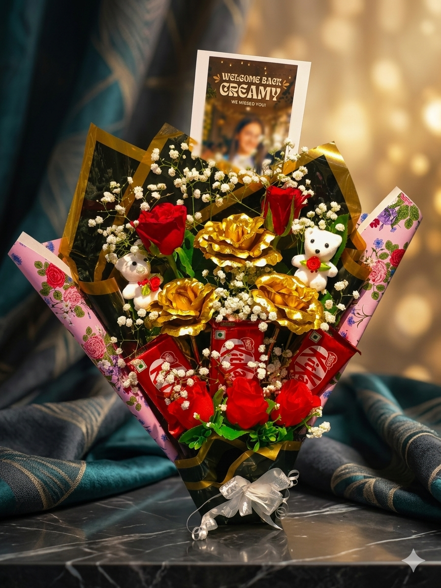 URBAN STYLUS FLOWER BOUQUET