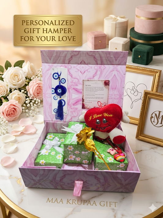 GIFT HAMPER FOR YOUR LOVE PERSONLIZED LOVE THEME