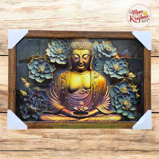 LORD BUDDHA HOME DECOR WALL FRAME 1025 D15