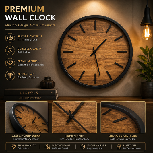 ELEGENT UNIQE WALL CLOCK MK84
