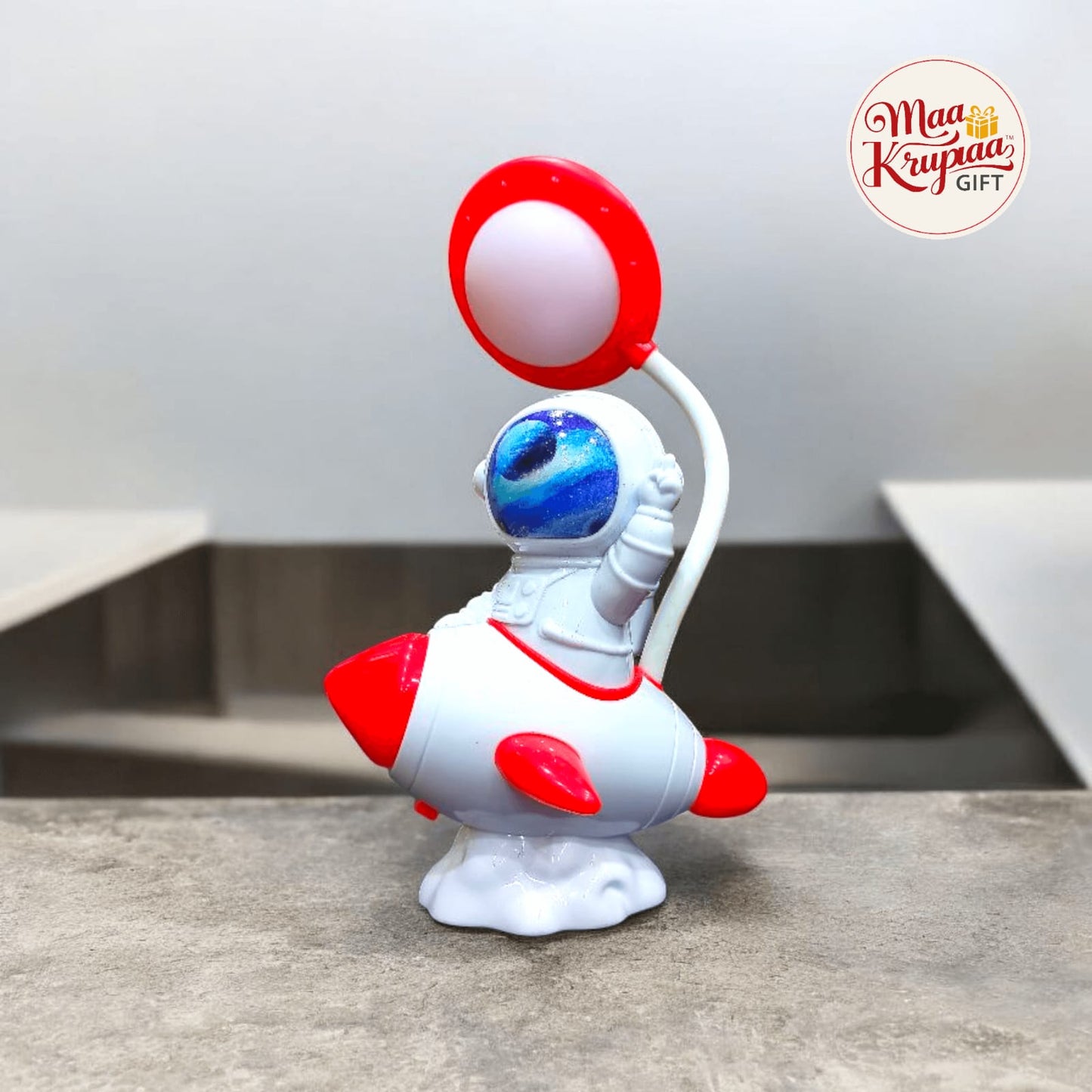 ASTRONAUT ROCKET LED LAMP 1416