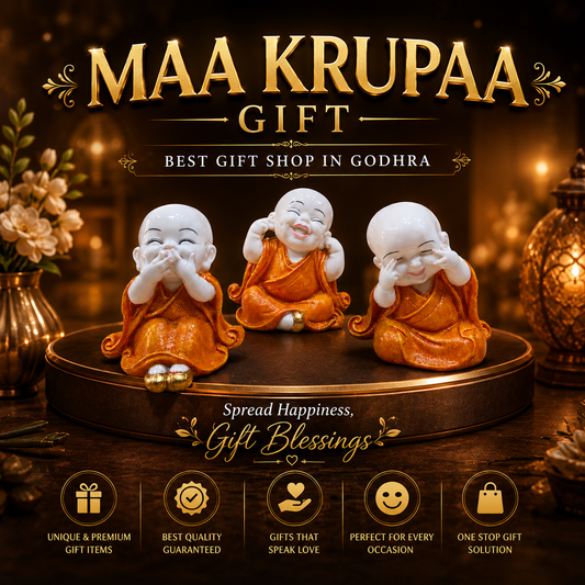 3 PECS HAPPY BUDHA SHOWPICE MK890