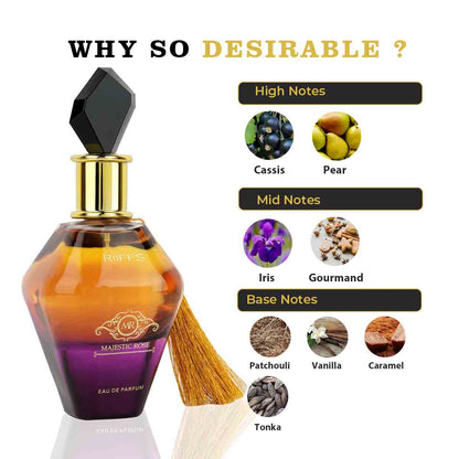 MAJESTIC ROSE ( 100ML ) Perfume By RiiFFS