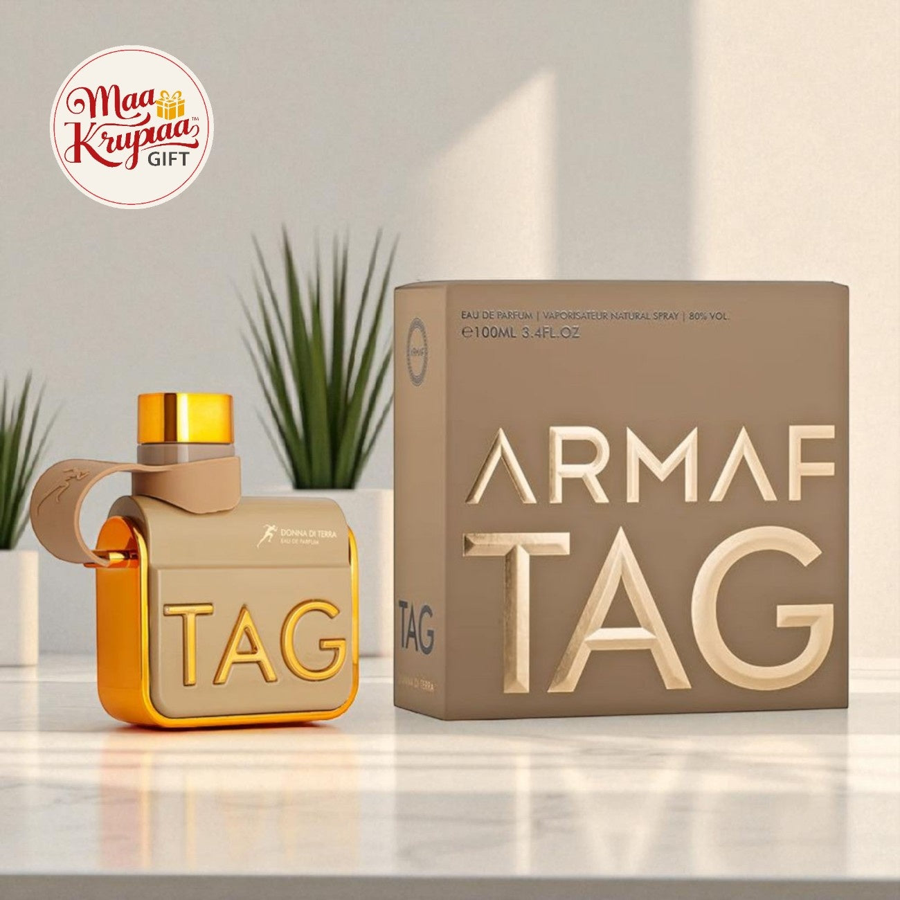ARMAF TAG HER DONNA DI TERRA BEIGE EAU DE PARFUM 100ML - ELEGANT WOMEN'S FRAGRANCE W32